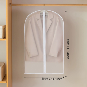 F&D Dust Bag Suit Garment Bags Zipper Dust Cover Dress Garment Protector Dust-proof Covers