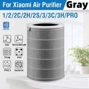 【Gray-RFID】🔥Nguyên bản🔥Lõi Lọc Không Khí lọc Xiaomi Air Purifier 2/2S/2H/2C/3H/3C/3S/pro Filter Bộ lọc không khí Phụ kiện lọc không khí HEPA chất lượng cao và than hoạt tính HEPA Virus