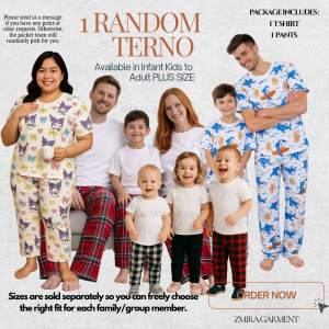White Matching Tee and Pajama Pants Set   Pants | Soft Stretchy Sleepwear for Women  MEN and FAMILY SET  ALL SIZES AVAIL - Aesthetic & Character Prints