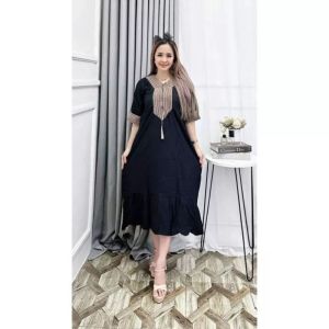 Dres dubae/daster arab renda sultan/daster kekinian