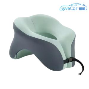 U-Shaped Neck Cushion Slow Rebound Office Nap Pillow Breathable Memory Foam Sleeping Pillow for Hotel Car Office Airplane Travel