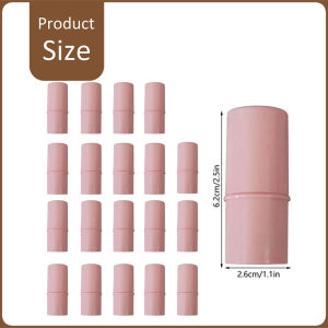 หลอดลิปบาล์ม 10 ชิ้น/แพ็ค รีฟิลลิปหลอดลิปบาล์มคอนเทนเนอร์เปล่าเครื่องสําอางโลชั่นคอนเทนเนอร์เดินทางขวด หลอดลิปสติกเปล่า