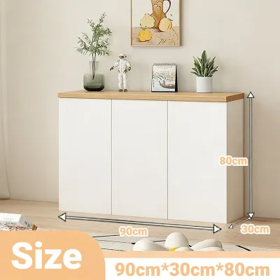 LALA Side Cabinet Sideboard Cabinet Drawer Cabinet Storage Store Items Wooden Kabinet Sisi Restoran Kabinet Bilik Tamu Lemari Laci 网红餐边柜客厅收纳斗柜