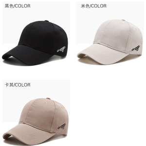 หมวกกันแดด ปกป้องผิว ปีกหมวกแข็งแรง หมวกเบสบอล เส้นรอบวงหมวกปรับได้ ลําลองกลางแจ้ ง านปัก อเนกประสงค์