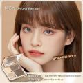 Termurah !!! 3 in 1 Eyeshadow Highlighter Blush On Contour Hidung dan Wajah Muge Leen 4 Color ORI / Eyeshadow Lengkap Glitter Eyeshadow Palette Matte Highlighter Makeup Highlighter Glowing Tahan Lama Pink Blush On Waterproof Blusher Tahan Lama Perona Pipi. 