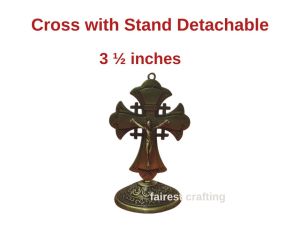 Crucifix Cross with stand Catholic Cross altar Cross