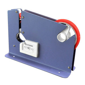 เครื่องรัดปากถุง แท่นเทปรัดปากถุง เครื่องรัดถุงผัก รุ่น K-8 (สีน้ําเงิน)