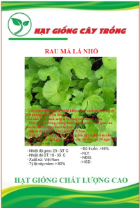 Hạt giống rau má lá nhỏ CT15 - Gói 0.5gram