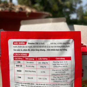 Vimatox5SG-Vipesco-Hộp 20 Gói 10gam-Cớm Sinh Học-Phun Trị Sâu Ăn Lá Và Nhện Đỏ/Hoa Kiểng Và Cây Xanh Đô Thị-Mát Bông Và Hoa-An Toàn