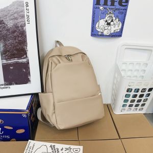 IELGY Simple Large-Capacity Waterproof Backpack Simple Computer Backpack Large Smooth Waterproof Backpack