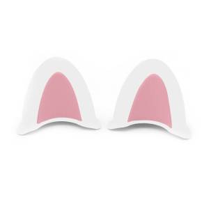 WH 2Pcs Cat Ears Helmet Decoration Motorcycle Electric Stiers Decor Cute Multicolor Motorcycle Helmets Accessories Universal