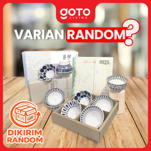 Goto Maguro Bowl Mangkok Set Mangkuk Keramik Hampers Souvenir Jepang