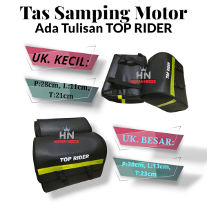 Top Rider Sidebag/Tas Bagasi Samping Motor Kiri Kanan/Tas Obrok Belakang Motor Anti Air Waterproof