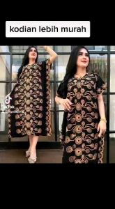 DASTER KELELAWAR MOTIF CORAK BATIK RANDEM MOTIF TERBARU CANTIK/DASTER LOWO JUMBO CANTIK MOTIF BATIK
