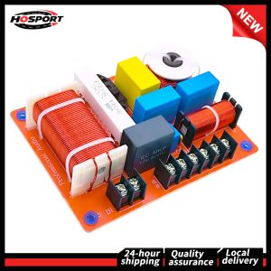 【Free Shipping】 500W Speaker Audio Frequency Divider High Medium Low 3 Way High-Low Frequency Crossover Module for Better Speaker Sound Quality