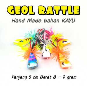 Jaws / Jump Frog geol rattle - ratel 5 cm