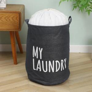 【NEW A 】Foldable Drawstring Laundry Hamper Large Capacity Waterproof Clothes Storage Basket Home Children Toys Organizers Laundry Basket