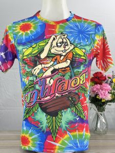 ถู๊กถูก !!เสื้อพิมพ์ลาย  สายเขียว ลายสวยๆเข้มๆสีสดใส ลายคมๆ ดูแล้วมีมิติแห่งล่องลอย ซักแล้วสีไม่ตก สีไม่ลอกของแท้