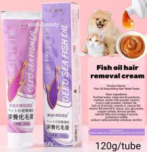 Premium Deep Sea Fish Oil Soft Capsules for Dogs & Cats - Skin & Coat Health Formula 60pcs Premium Pet Fish Oil For Cat & Dog OMEGA 3 Salmon Fish Oil Dog Cat Supplement Beauty Fur Vitamin Minyak Ikan Kucing