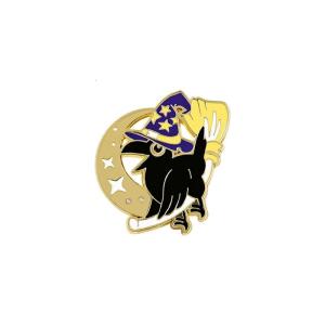 Colorful Sophisticated Crow Brooch Elegant Vibranting Color Drip Oil Designs Accessory for Costumes Enhancements