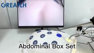 GREATLH Laparoscopic Surgery Training with Needle Holder Forceps Curved Scissors Laparoscopy Simulator Trainer