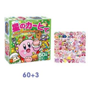 60 Pieces/box Sanrio Stickers Cartoon Cute DIY Anime Hello Kitty Cinnamon Pom Pom Kuromi Notebook Stickers Childrens Toy Gift Box