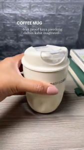 Travel Mug Coffee Thermos Cup 316 Stainless Steel Leak Resistant Insulated Reusable Office Outdoor