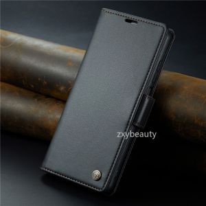 Leather Wallet Phone Case For OPPO Reno 10 Pro 5G 2023 Matte Skin Feel Card Slot Shockproof TUP Soft Shell
