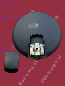 Gương cầu 24cm 625A lắp cho xe ô tô đông phong howo đầu kéo các loại và chế làm gương phong thuỷ