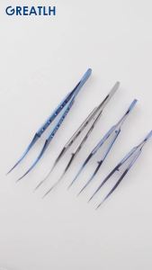 MEDGREAT 1 chiếc Kìm kẹp răng bằng thép không gỉ/titanium đầu nhọn dùng trong nha khoa và nhãn khoa