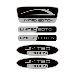 3D Epoxy Resin Motorcycle Sticker Limited Edition Emblem Logo Decals