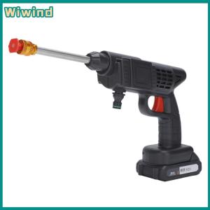 【Wiwind】26BAR 21V ปืนน้ำแรงดันสูงเครื่องชาร์จไฟแบบชาร์จไฟได้