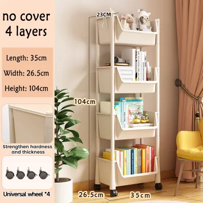 Organizer Rack Trolley Cart Organizer Shelf Table Organizer Storage Rack Divider Moving Rack B