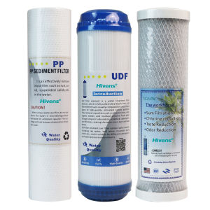 Activated Carbon Water Filter Drinking Water Purifier With PP/UDF/CTO Filter Penapis Air