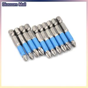[Blossom] New 1 PC 1 4 Hex Magnetic Non Anti Slip Long Reach Electric Screwdriver Bits PH2 Length 50mm Single Side Power Tools