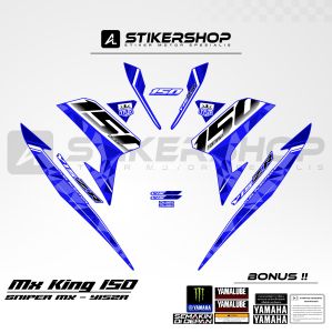 STIKER STRIPING JUPITER MX KING Y15 ZR SNIPER 150 GRAFIS 028