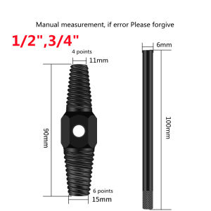 JIANTAI 6/5/4/2PCS Gifts for Men and Women - Damaged Screw Extractor Kit Stripped Screw Extractor Set DIY Hand Tools Gadgets Gifts for Men Broken Bolt Extractor Screw Remover Sets