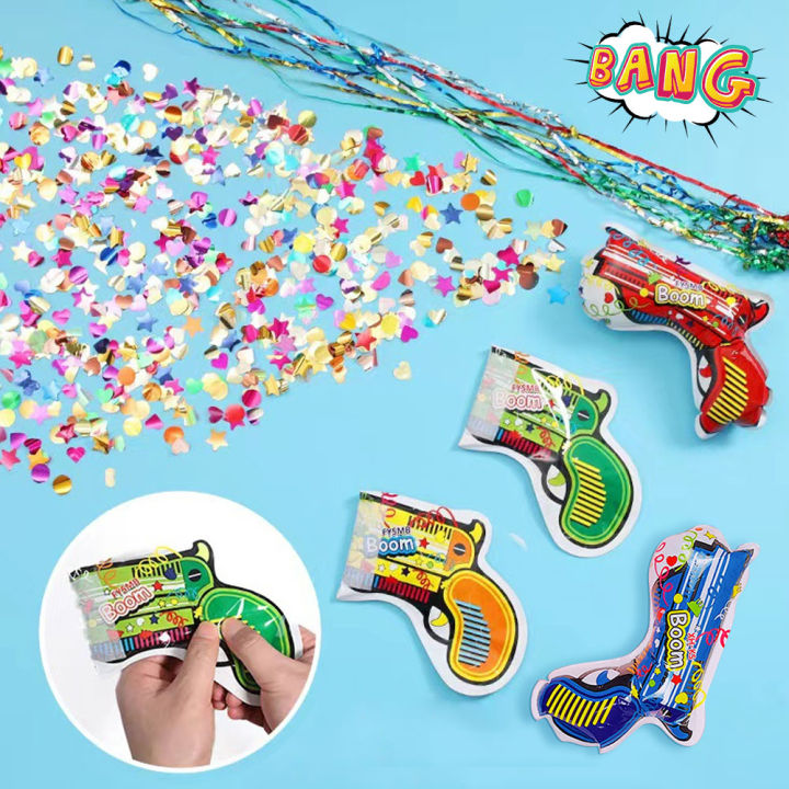 Nori 10Pcs Party Decor Confetti Boom Gun Birthday Wedding Throw