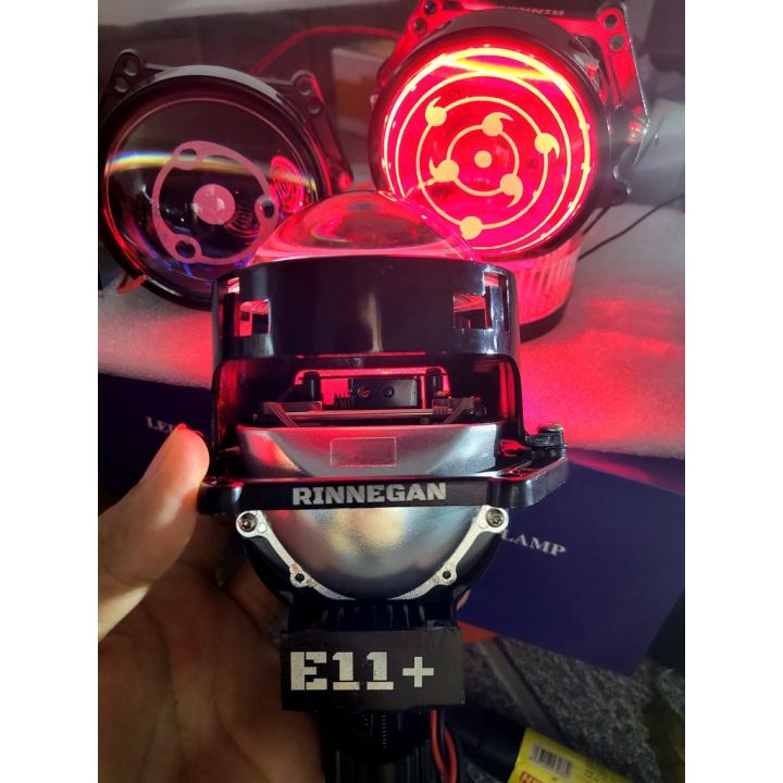 Bi Led 3.0 E11+ Cống Xuất 78W Chíp (6 + 3) Len Xanh Tím.