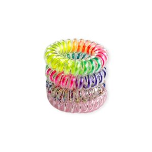 Pinky Bee Ikat Rambut Spiral 3.5cm (4pcs) 68261300