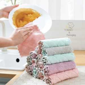 KAIN LAP MICROFIBER Dapur Anti Noda BEST SELLER / Kain Serbet Lap Serbaguna Daya Serap Tinggi Multifungsi