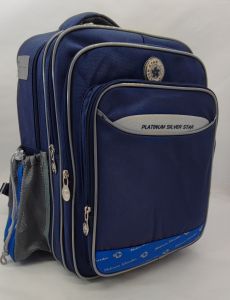 (6 Bulan Warranty for West Malaysia) PSS22-035 PLATINUM SILVER STAR Beg Sekolah - BAG ONLY ( READY STOCK )