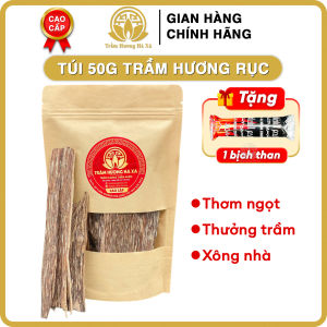 Trầm hương miếng nguyên chất cao cấp nhiều tinh dầu khi xông đốt thơm ngọt tự nhiên Trầm hương Hà Xá
