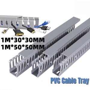 Updated Cable Raceway Kit Open Slot Wire Covers For Cords Under Desk Cable Management System