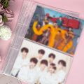 MKEB PP A4 Kpop Photocard Binder DIY Transparent Photo Album Refill Pages Stationery Multiple Pockets Card Stamp Die Jewelry Storage. 