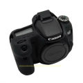 Soft silicone rubber camera case suitable for Canon EOS 70D. 