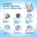 Rinso SensiFresh Detergent Cair Deterjen Extra Lembut Micellar Soft 360 ML. 