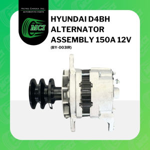 ALTERNATOR ASSEMBLY ASSY Hyundai D4BH 150A Amp 12V Volts Deep Type w/o without Vacuum BY-003IR