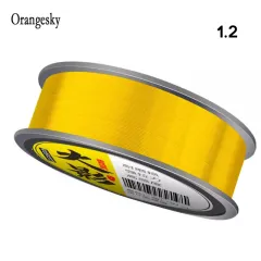 Orangesky Nylon Fishing Line Carbon Surface Super Strong Pull Cut water  Quickly Wear Resistant Bite Resistant Fishing Line