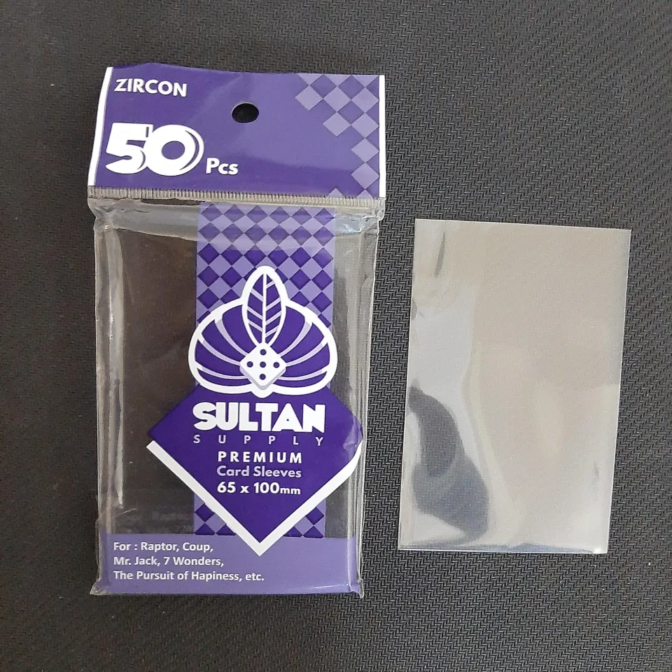 65 x 100 card sleeves Special Sized Board Game Sleeves (50ct) for 65mm x 100mm Cards